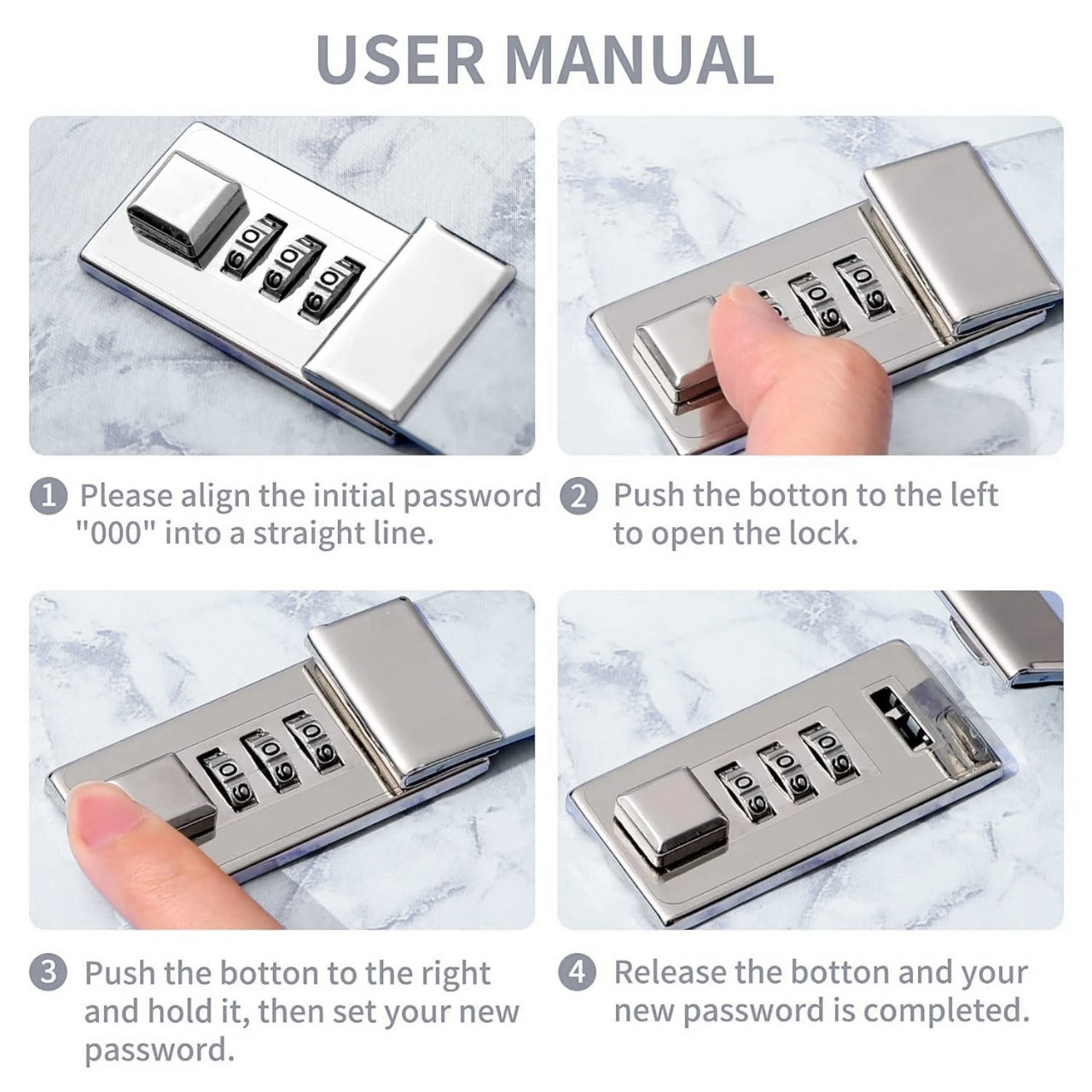 Usafe Locked Journal - Gray
