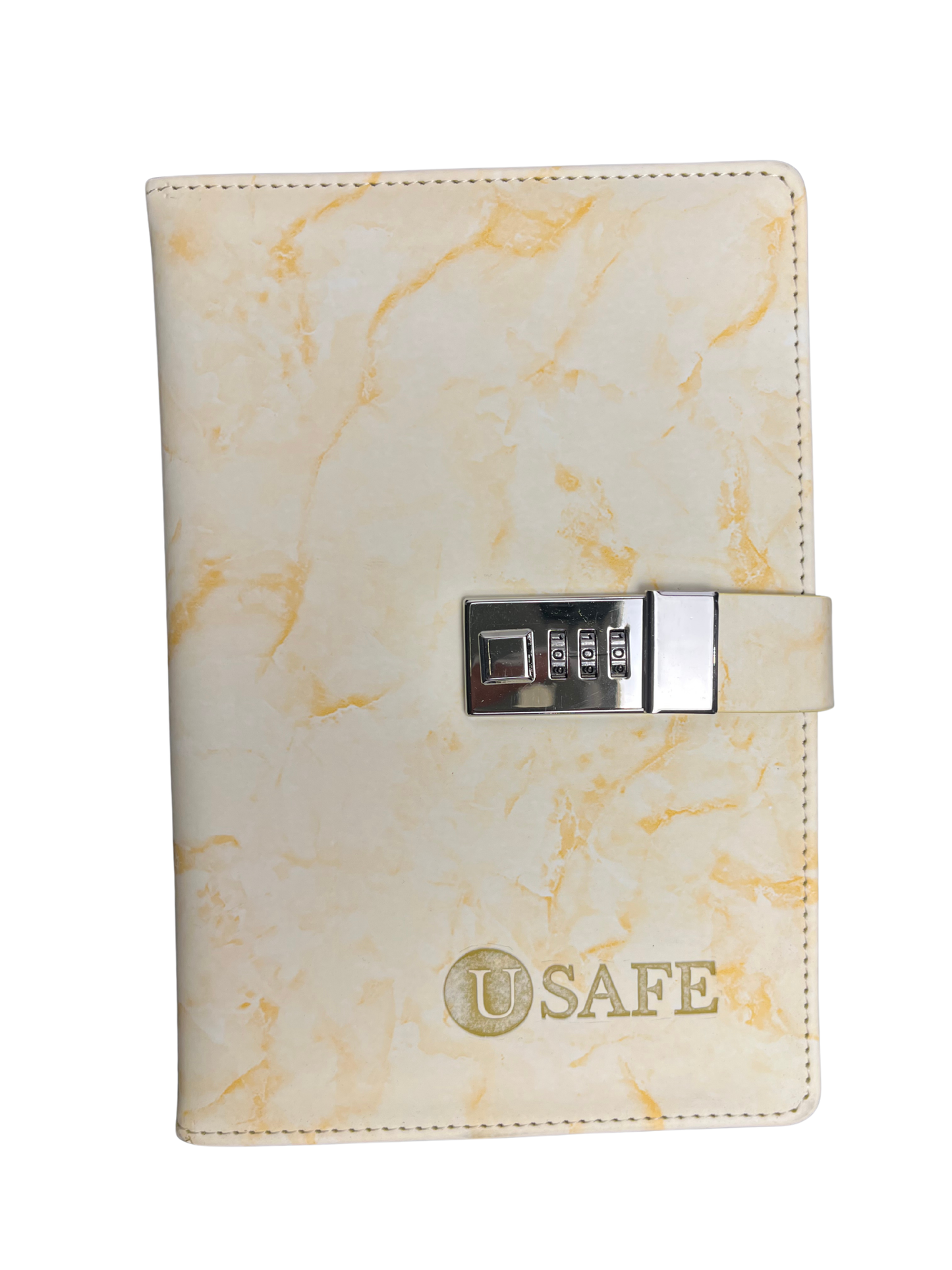 Usafe Locked Journal - Creme