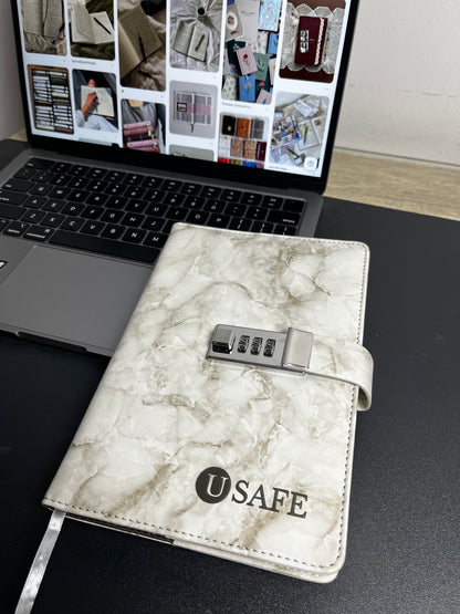 Locked Journal - (Dotted)