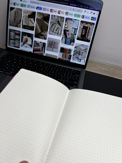 Locked Journal - (Dotted)